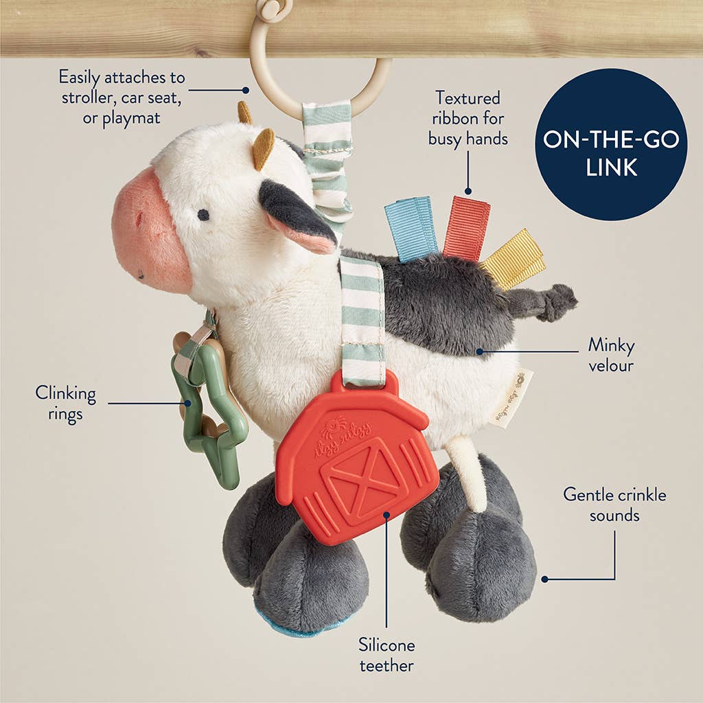 Cow Itzy Activity Plush