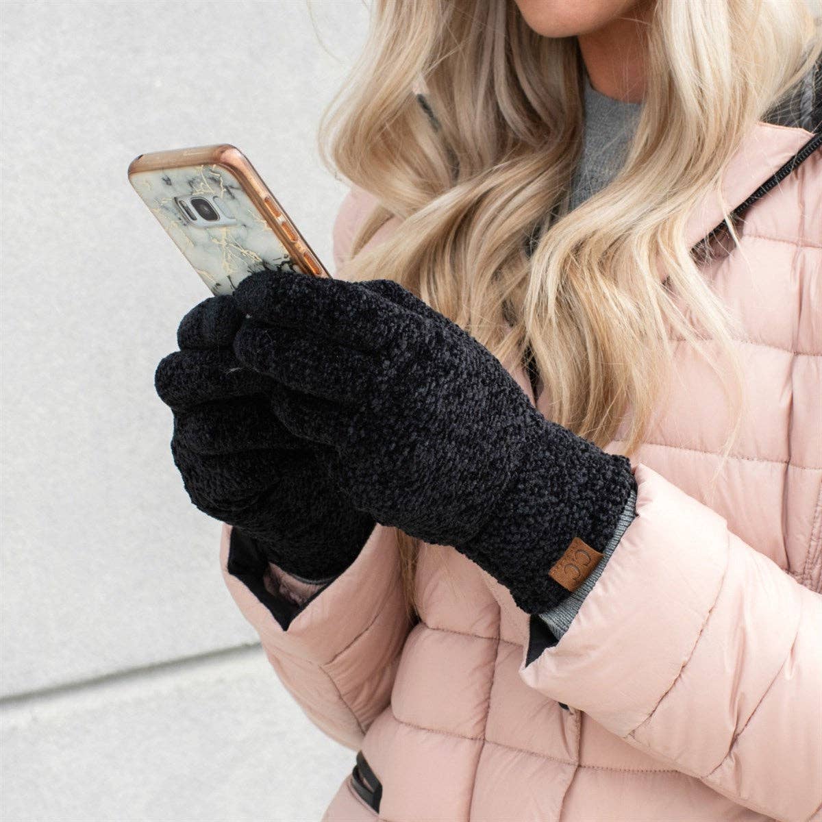 Chenille Touchscreen Glove