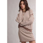Striped Sweater Skirt + Sweater Set